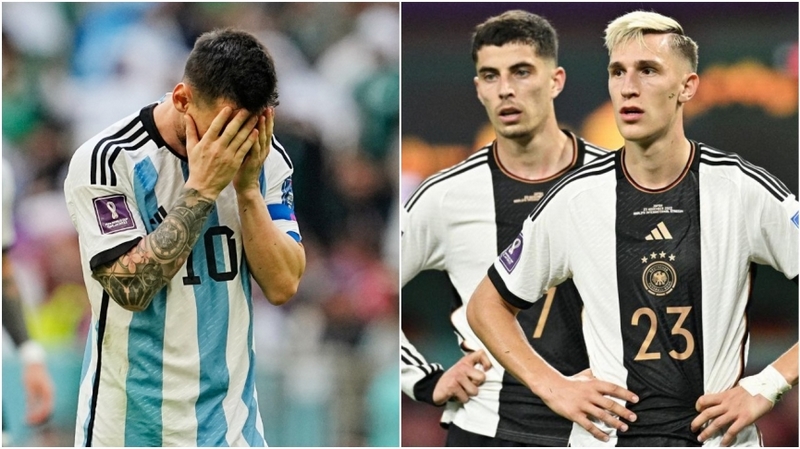 Trước thất bại của ĐT Đức và Argentina HLV Bồ Đào Nha không khỏi lo lắng