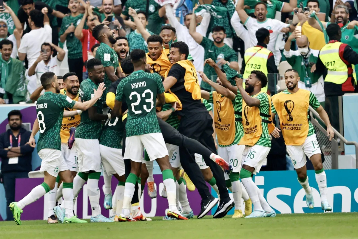 Chiến thắng bất ngờ, cảm xúc đến từ Saudi Arabia