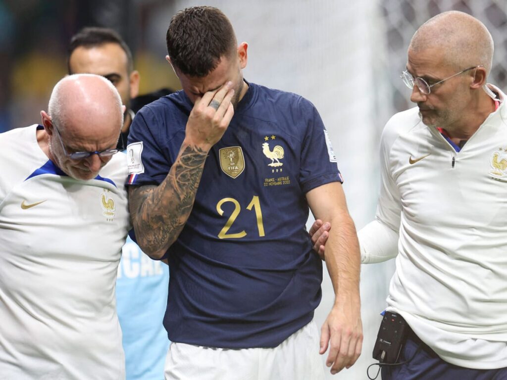 Lucas Hernandez chấn thương khiến Pháp chỉ còn 24 người
