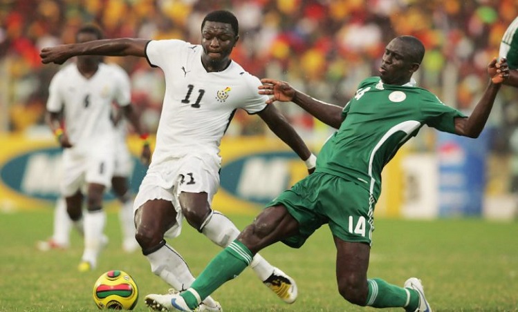 Trận đấu giữa Nigeria và Ghana