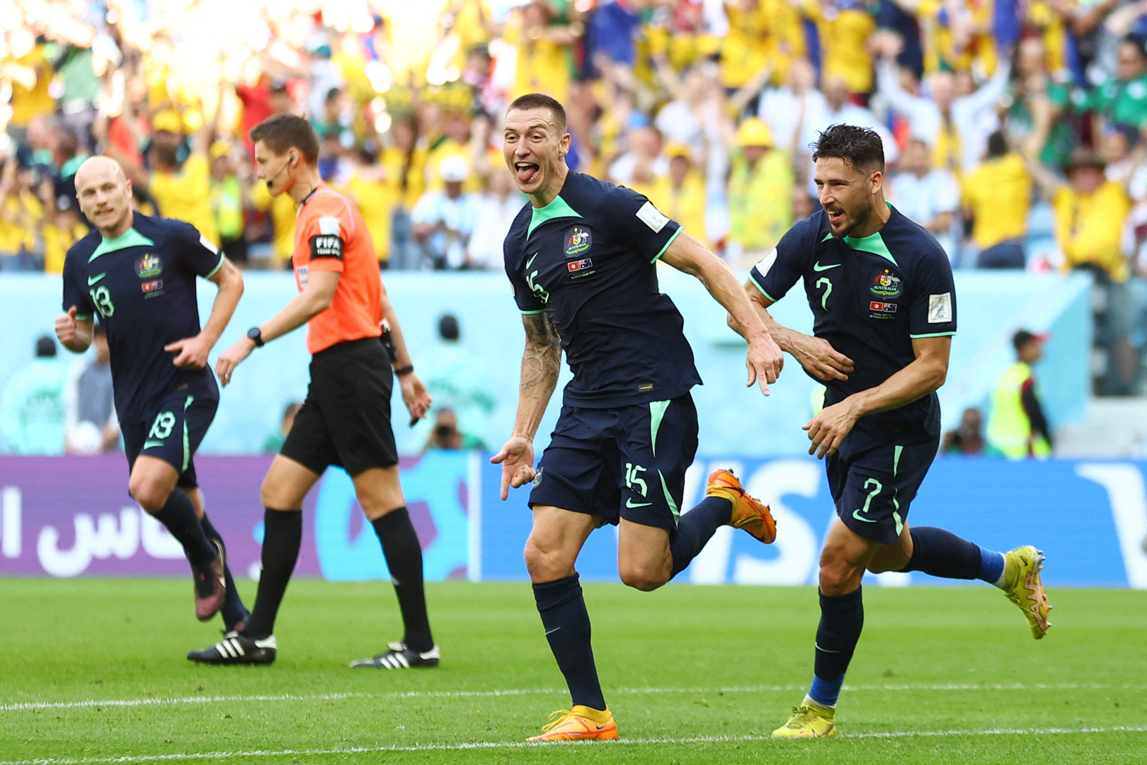 Chiến thắng trước Tunisia mở ra cơ hội lớn cho đội tuyển Australia