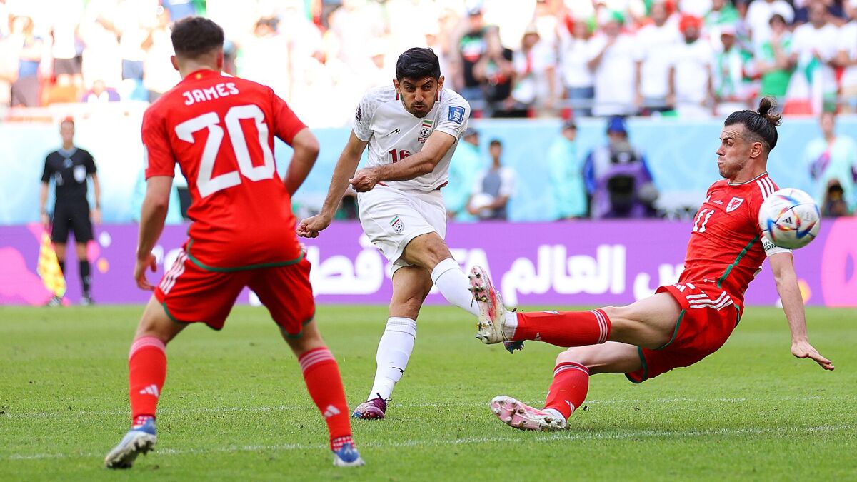 Trận đấu giữa Iran và Xứ Wales