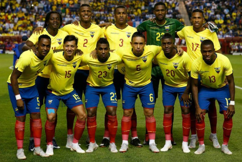 Các cầu thủ Ecuador vẫn giữ được tinh thần sau những thông tin sai sự thật