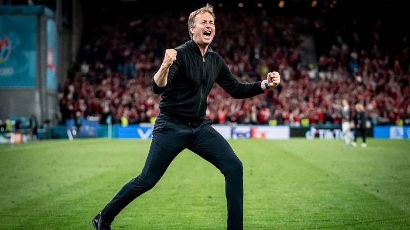 Đan Mạch World Cup 2022 được Kasper Hjulmand "bơm" nguồn năng lượng dồi dào