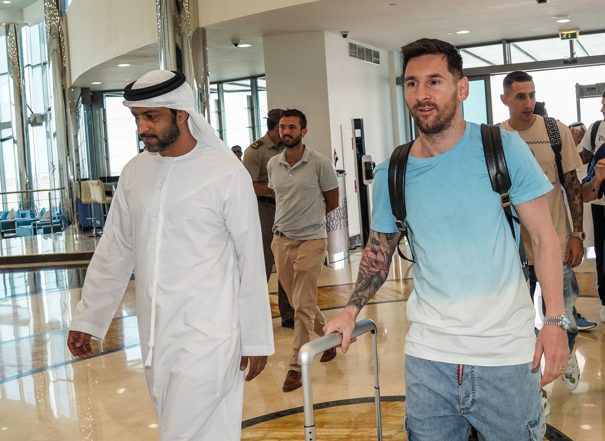 Messi đã đặt chân đến Qatar để chuẩn bị cho World Cup 2022