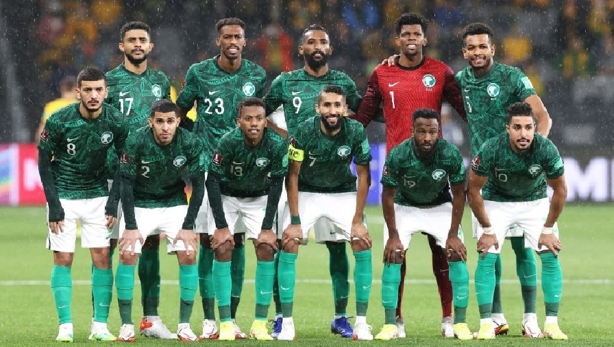 Đội tuyển Ả Rập Xê Út sở hữu đội hình mạnh nhất