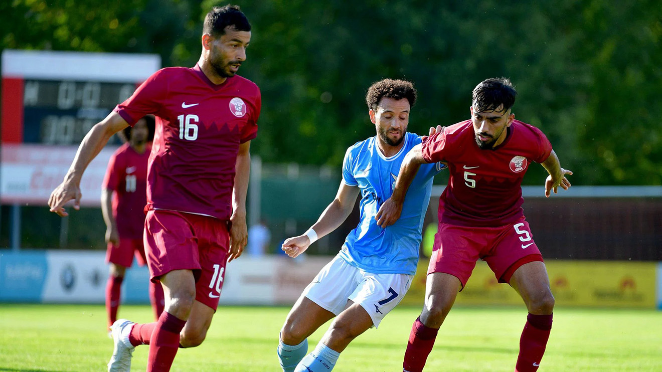 Qatar đã có nhiều trận giao hữu với các đội bóng châu Âu, Nam Mỹ 