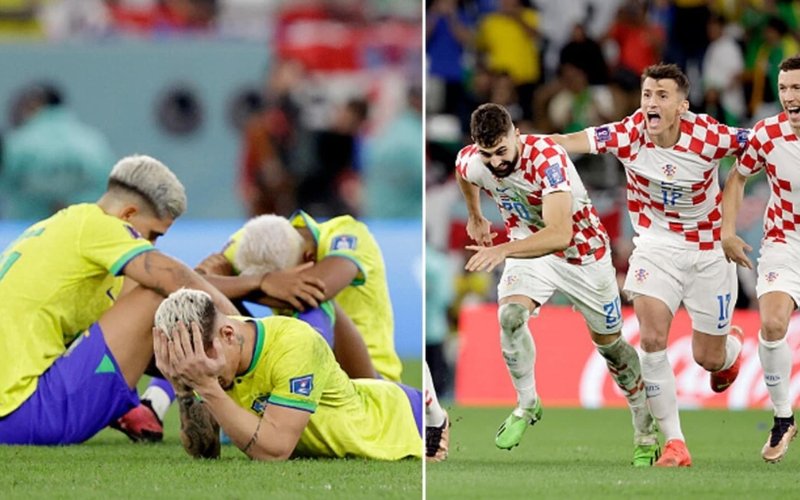 Croatia quá đáng sợ trên chấm đá phạt còn Brazil lại hoàn toàn hoảng loạn