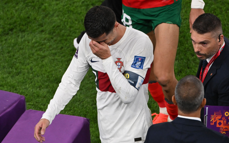 Hakimi và đồng đội với đấu pháp hợp lí đã kết thúc giấc mơ cúp vàng của Ronaldo - Đội tuyển Bồ Đào Nha