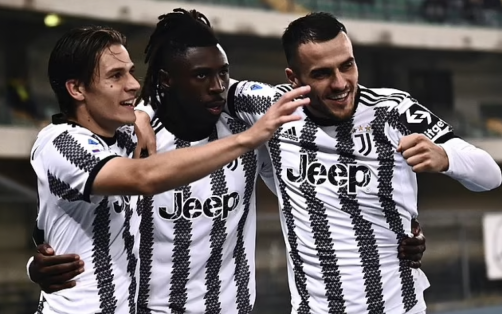 Juventus - Đội bóng mạnh trở thành người đứng đầu Serie A