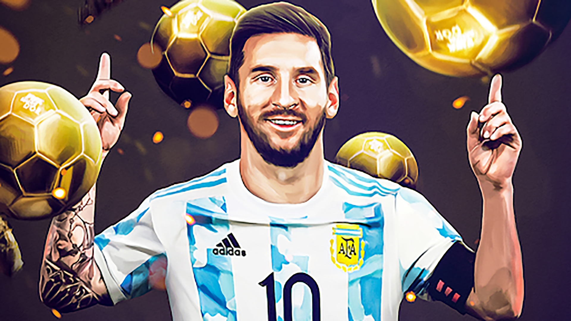 Messi giành được nhiều giải thưởng danh giá trong sự nghiệp bóng đá của mình