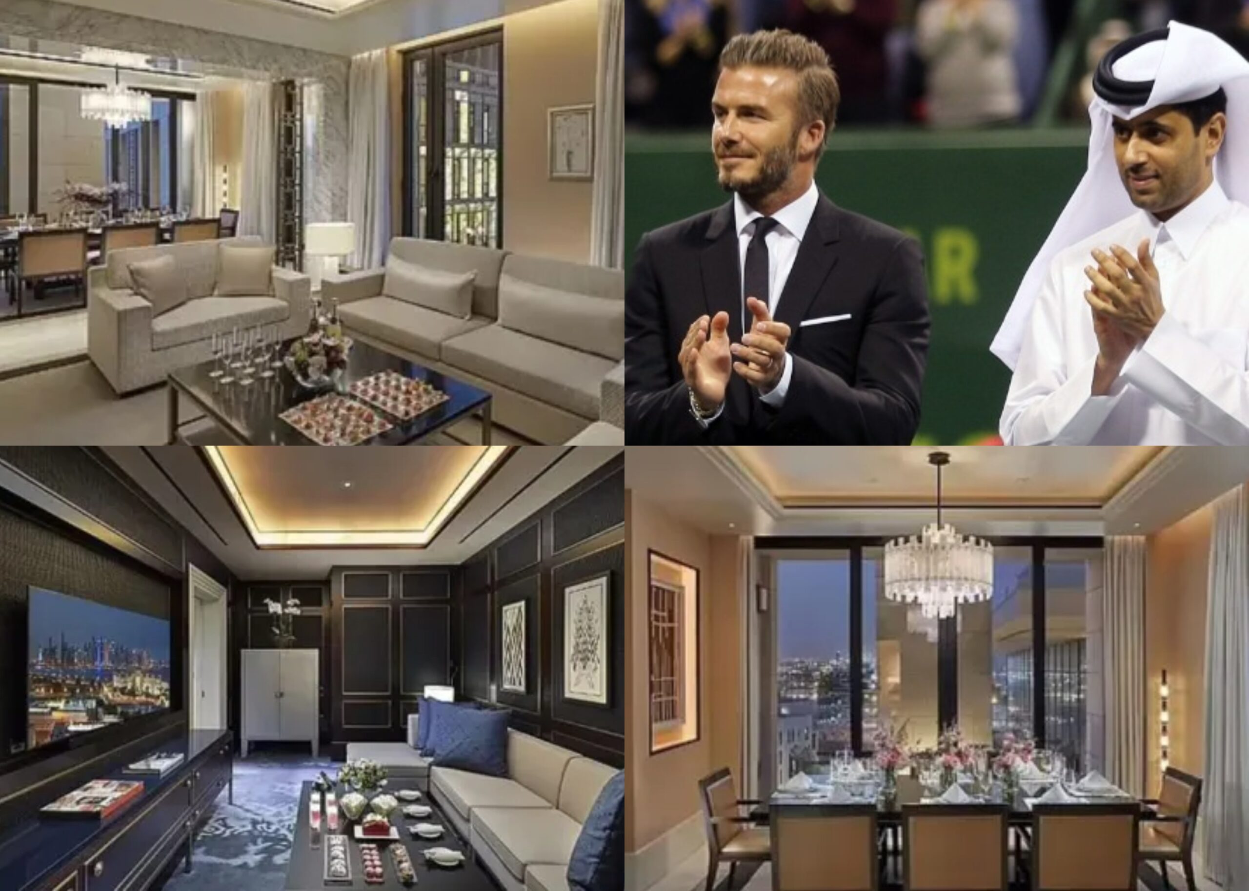 Beckham buộc phải rời khỏi khách sạn sang trọng khi bị fan phát hiện
