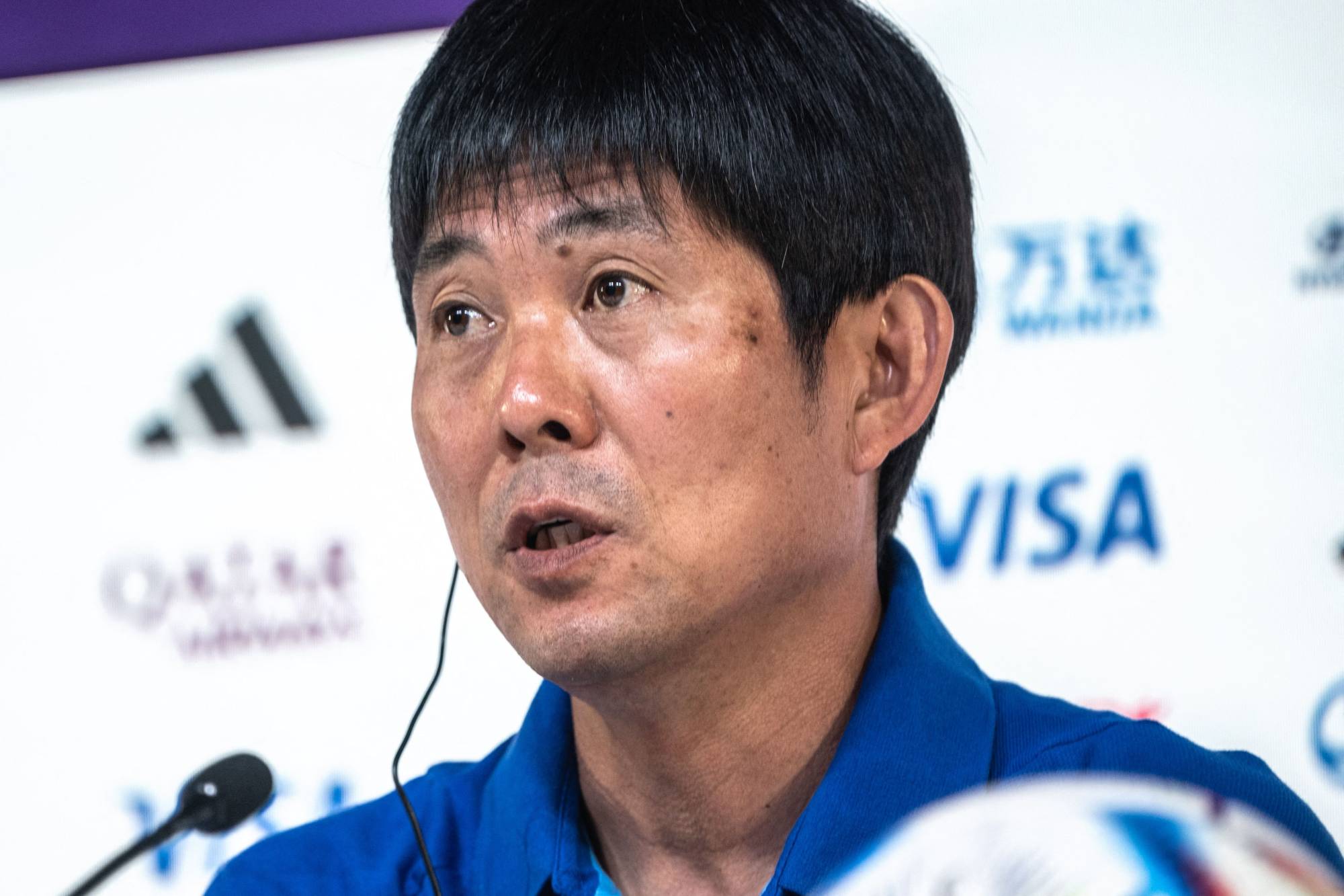 HLV Nhật Bản đang tự tin tương lai World Cup 2022