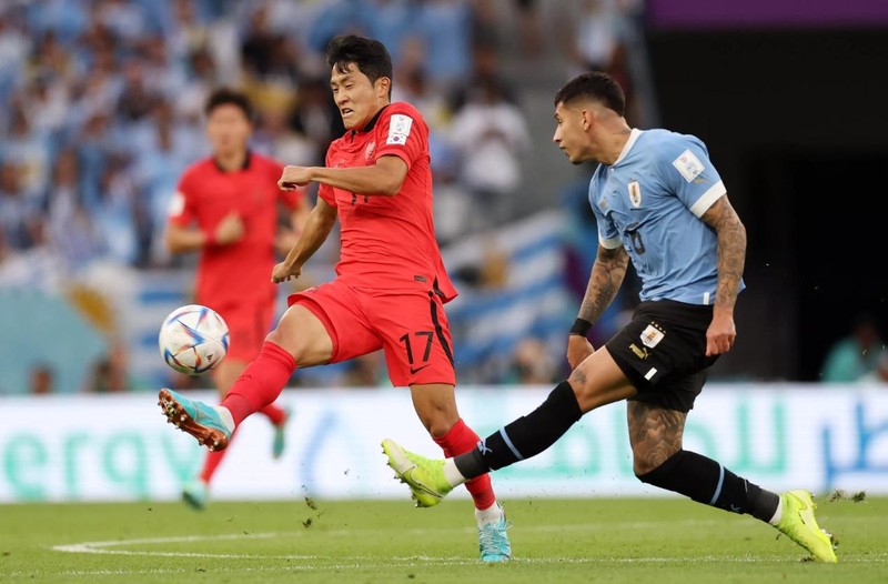 Hàn Quốc vẫn thể hiện tốt trong trận đấu gặp Uruguay