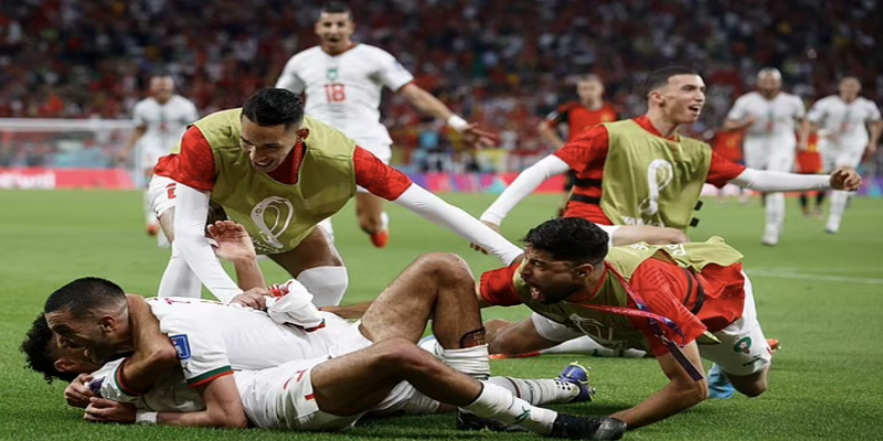 Bỉ bất ngờ thua đau trước Morocco với tỷ số 0-2. 