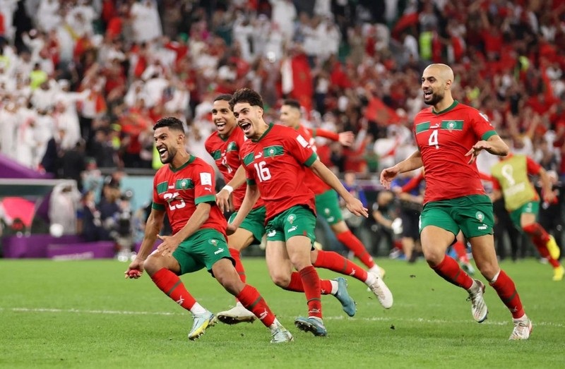 ĐT Maroc có được tấm vé đi tiếp vào vòng tứ kết World Cup 2022