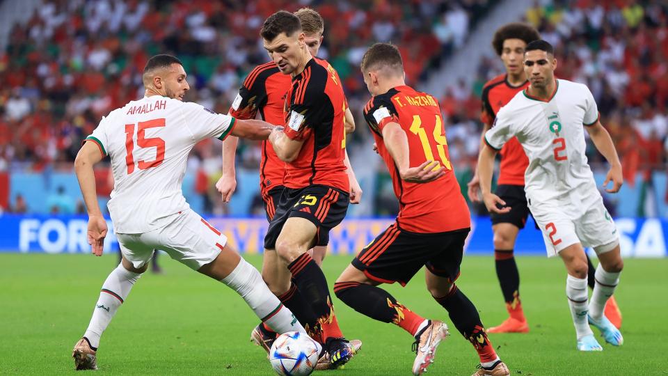 Bỉ thua bất ngờ trước Maroc