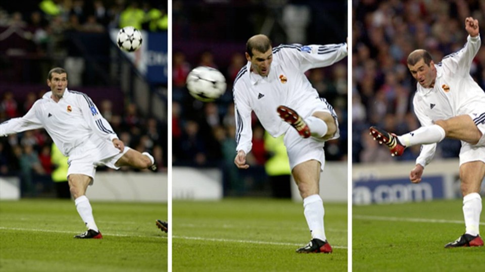 Một trong những bàn thắng của  Zinedine Zidane