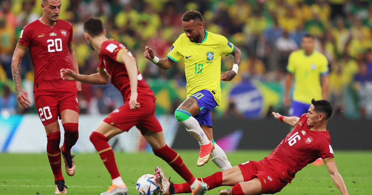 Trận đấu giữa Brazil và Thụy Sĩ