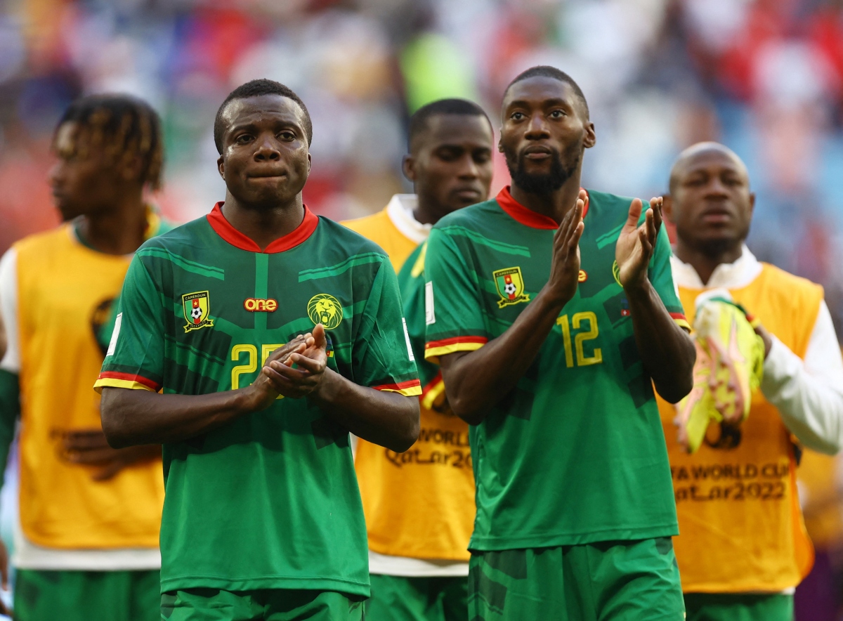Dữ liệu mới nhất về đội tuyển Cameroon 2022