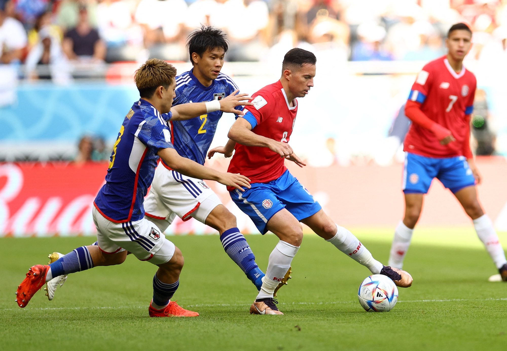 Màn thi đấu ấn tượng Costa Rica trước Nhật Bản World Cup 2022 