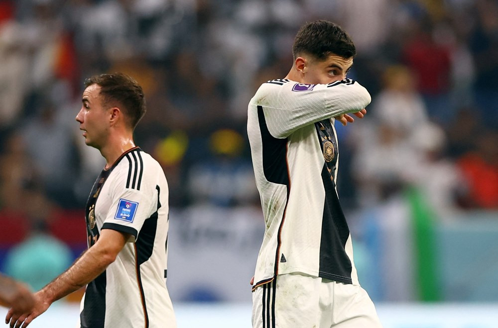 Dù giành được chiến thắng nhưng đội tuyển Đức vẫn phải chia tay World Cup 2022 tại vòng bảng