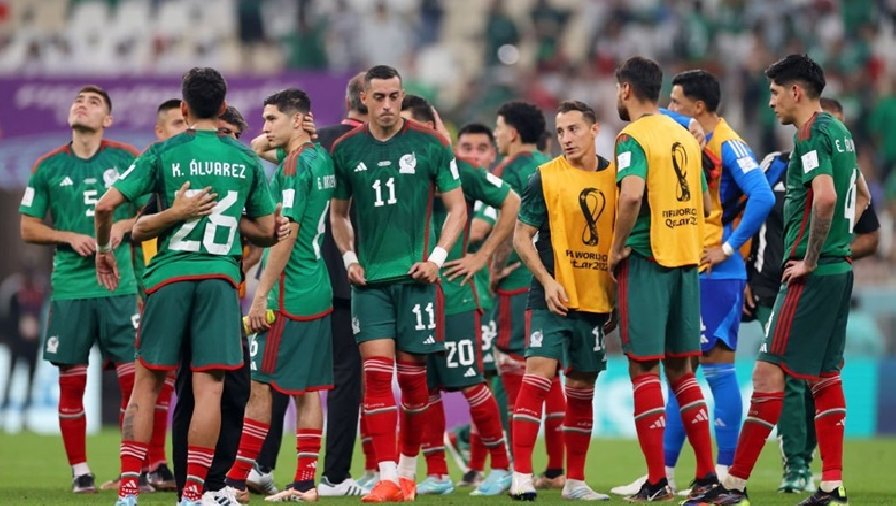 Sau 44 năm, Mexico lần đầu tiên không qua được vòng bảng World Cup