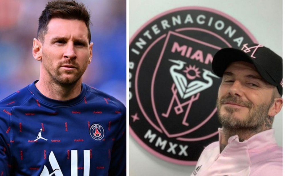 Có tin đồn Beckham muốn mời Messi về đội của mình.