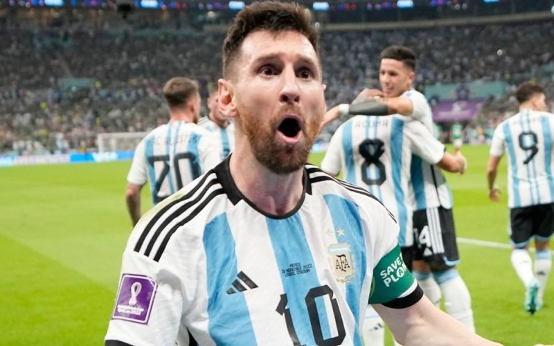 Hình ảnh của cầu thủ Messi