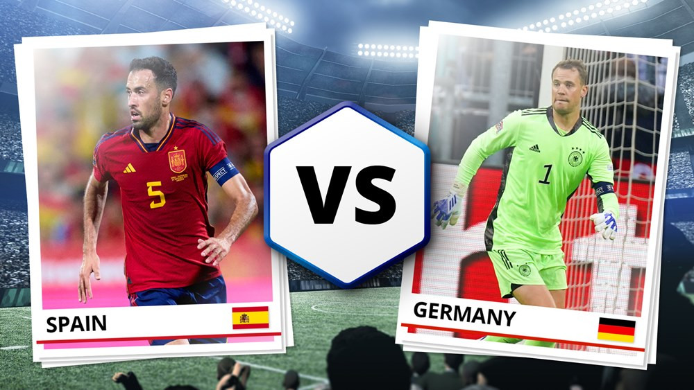 Cuộc đối đầu rất đáng mong chờ của Tây Ban Nha và Đức 