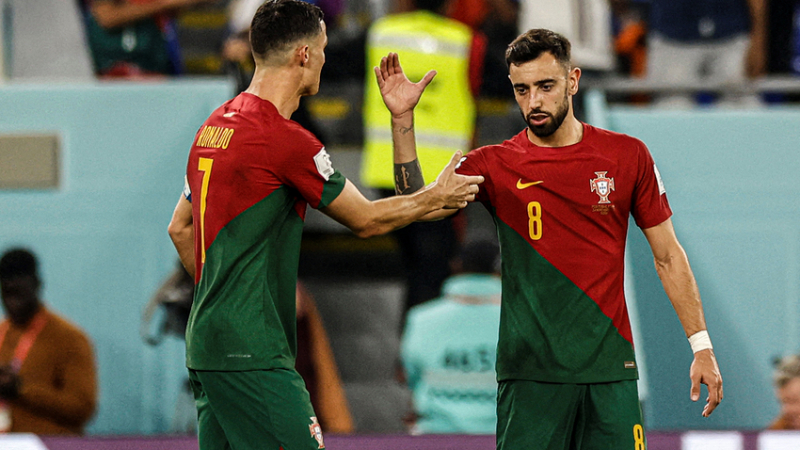 Ai ghi bàn không quan trọng bởi Bồ Đào Nha đã chiến thắng