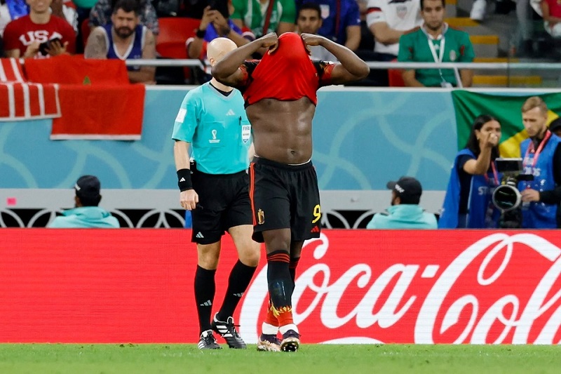 Lukaku gây thất vọng khi bỏ lỡ nhiều cơ hội ghi bàn cho Bỉ