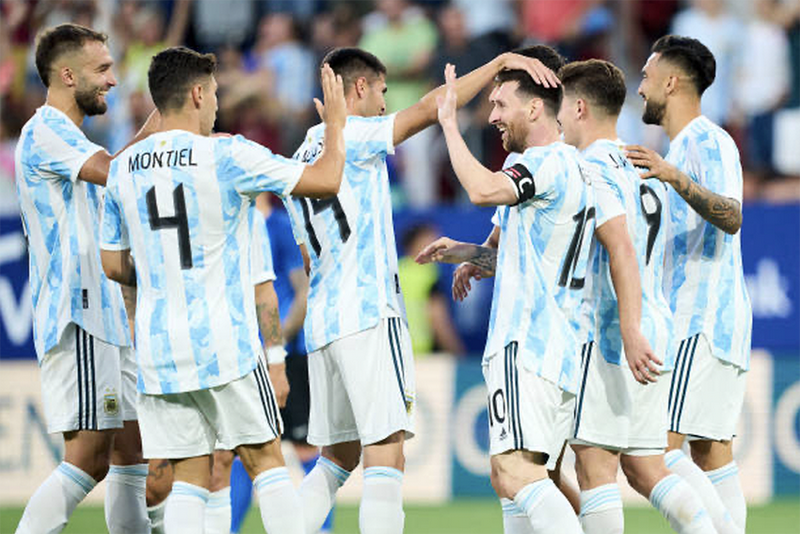 Đội tuyển đại diện Nam Mỹ Argentina lọt vào vòng ⅛ 