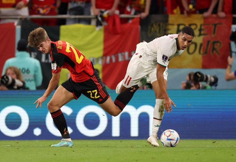 Các cầu thủ tuyển Bỉ được cho là đang xung đột