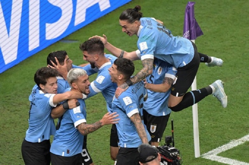 Uruguay dừng bước ở vòng bảng World Cup 2022 trong sự thất vọng
