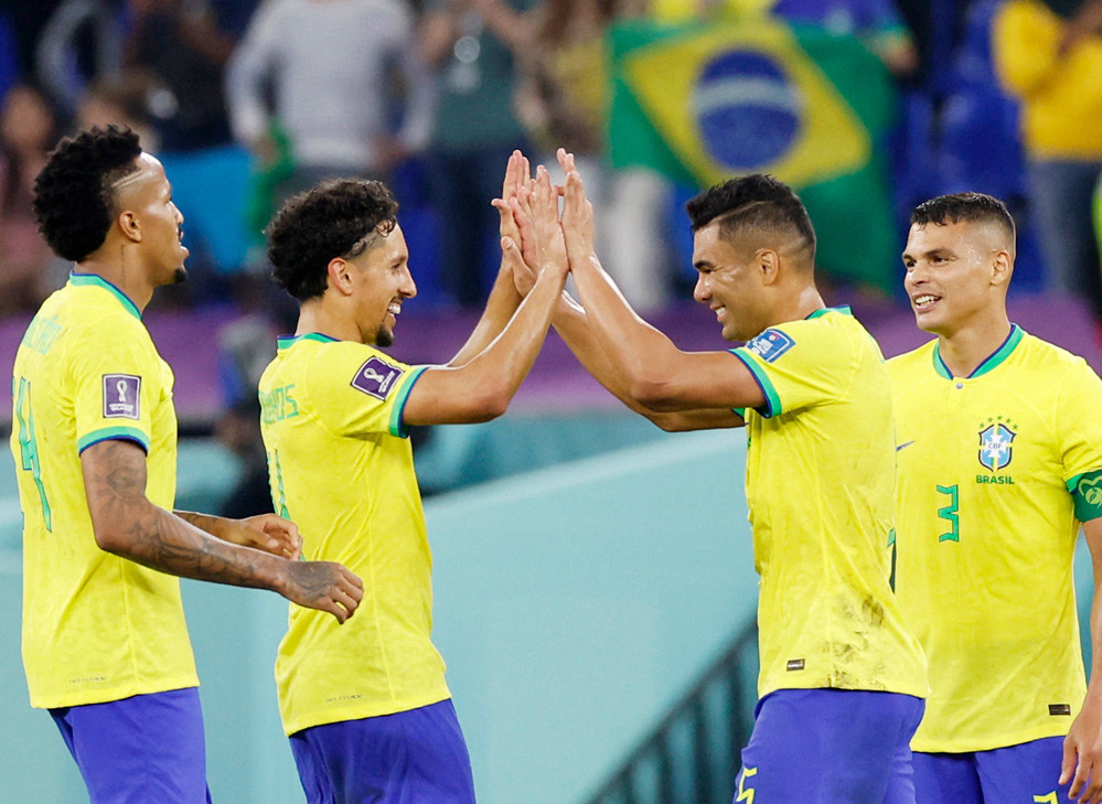 Brazil là 1 trong 3 quốc gia đầu tiên góp mặt ở vòng loại 1/8