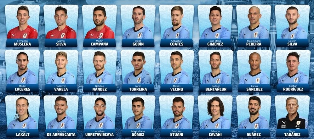 Đội hình Uruguay chờ đợi một thế hệ vàng tiếp nối