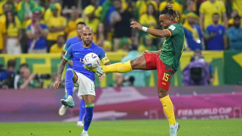 Selecao thất bại trước Cameroon 