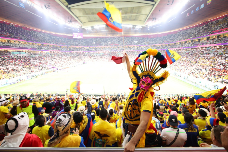 Trang phục cổ động của người hâm mộ Ecuador