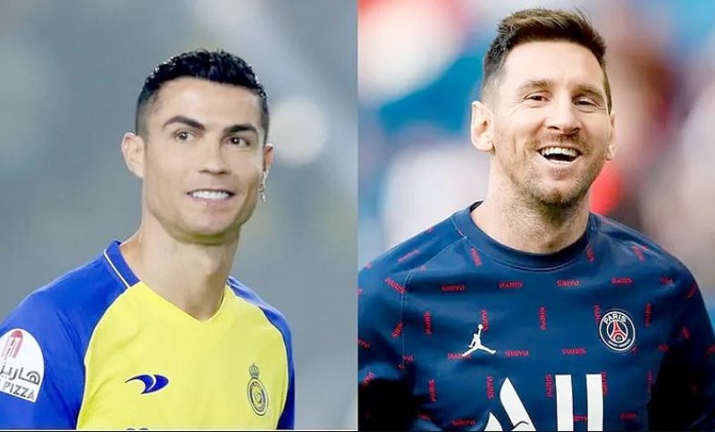 Ronaldo luôn bị đem ra so sáng với Messi