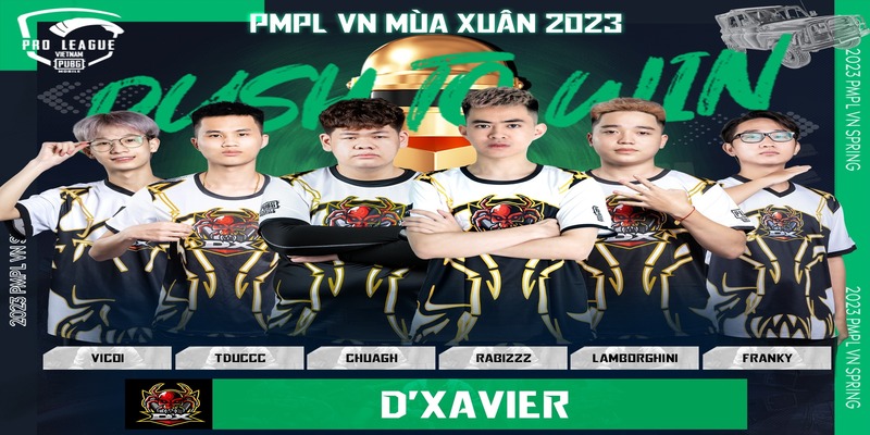 D'Xavier tiếp tục trở thành đại diện Việt Nam thi đấu PUBG Mobile tại SEA Games 32