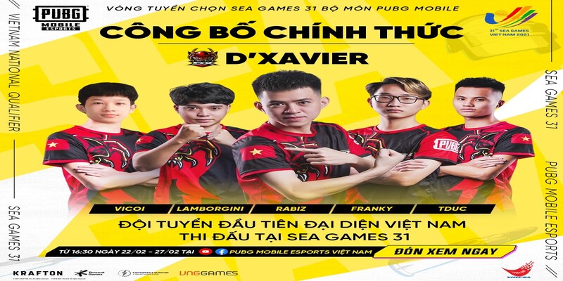 D'xavier - hi vọng huy chương vàng của Việt Nam tại SEA Games 32