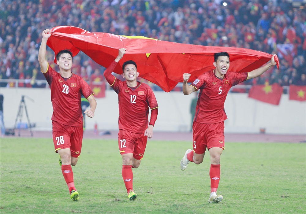 cầu thủ Đỗ Duy Mạnh cùng U23 Việt Nam tham dự giải vô địch bóng đá U-23 châu Á