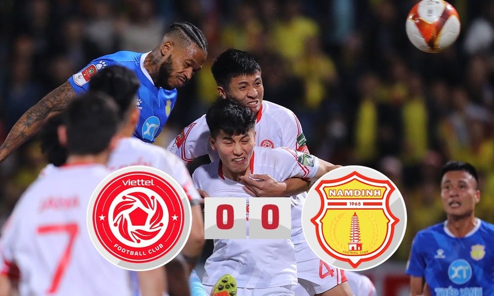 Nam Định lại bỏ lỡ cơ hội vươn lên dẫn đầu V-League 2023