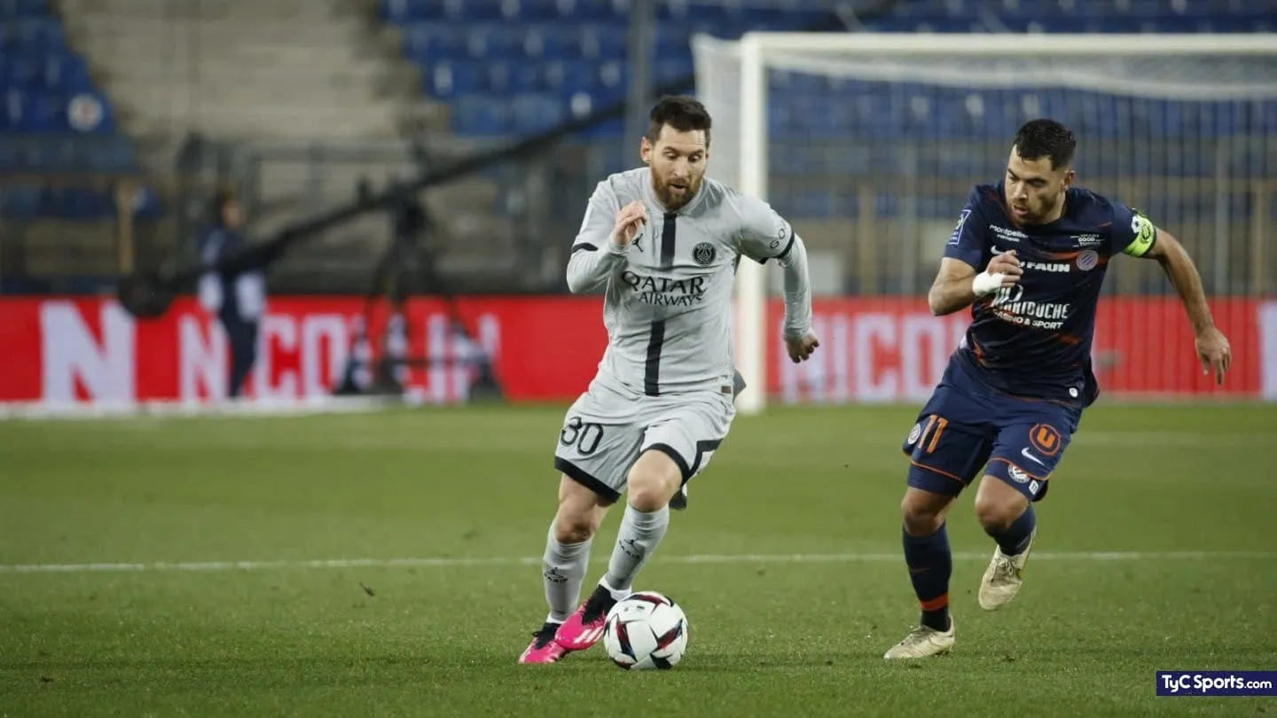 Messi ghi bàn trong trận thắng trước Montpellier