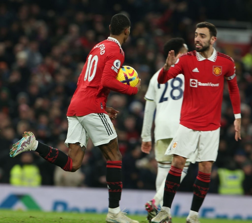 Rashford và Sancho đang gánh vác hàng công của Manchester United