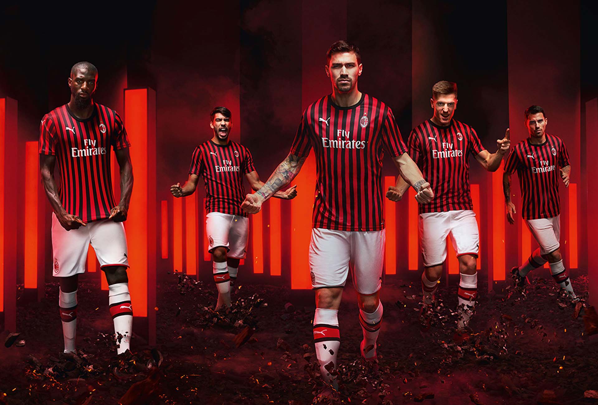 Những mẫu áo AC Milan qua từng thời kỳ 