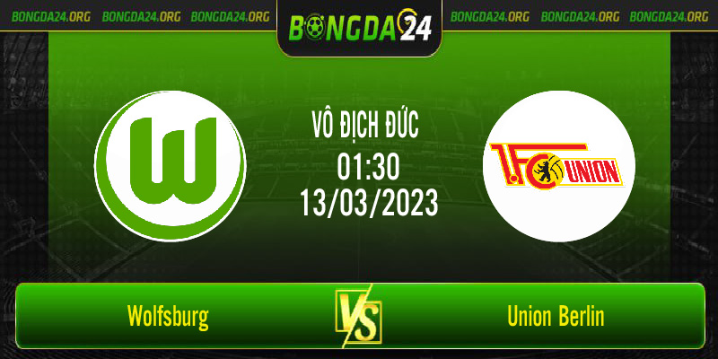 Nhận định bóng đá Wolfsburg vs Union Berlin vào lúc 01h30 ngày 13/3/2023