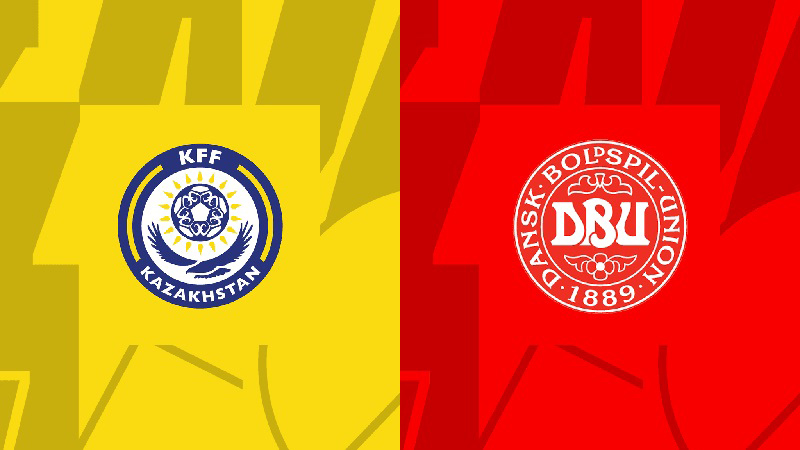 Lịch thi đấu vòng loại Euro: Kazakhstan vs Đan Mạch
