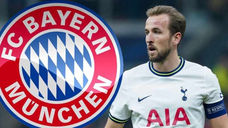 Harry Kane nhận được sự quan tâm từ Hùm Xám Bayern Munich